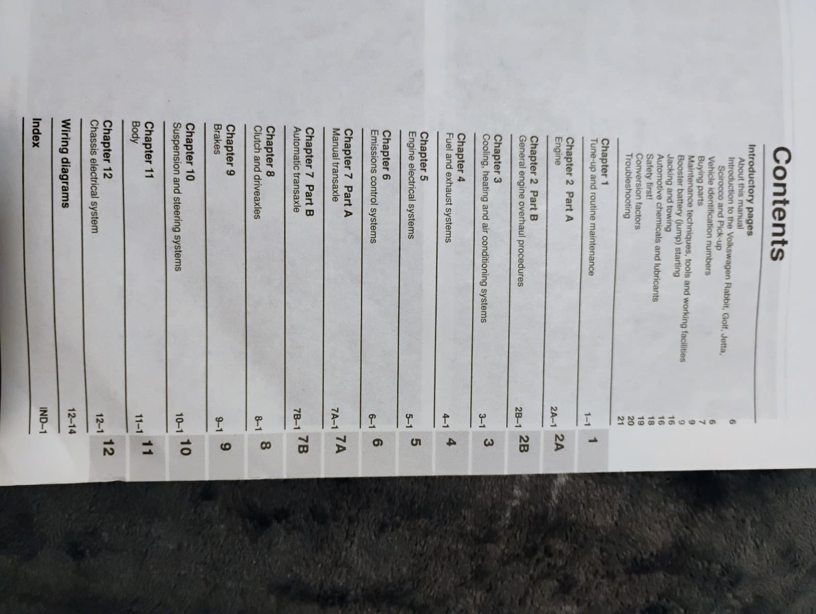 1975-1992 VW Repair Manual - Thumbnail 4