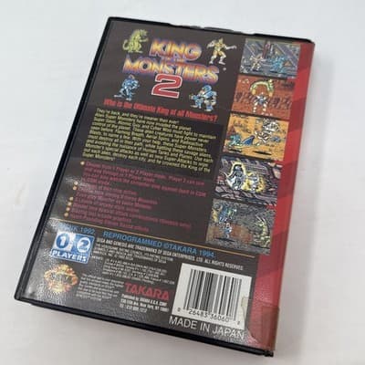 King of the Monsters 2 (Sega Genesis, 1994) - Thumbnail 2