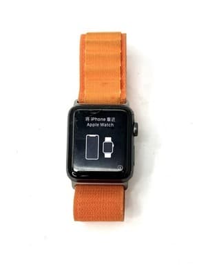 APPLE WATCH SERIES 3 42MM GPS WR-50M ALUMINUM CASE Screen Damage - Image 1
