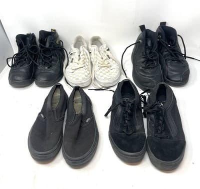 Lot Of 5 Youth Shoes Size 2Y Air Jordans Vans - Thumbnail 3