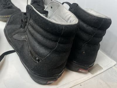 Lot Of 4 Youth Shoes Size 3Y 4Y 7Y Vans Doc martins lebrons Adidas - Thumbnail 7