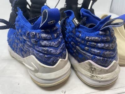 Lot Of 4 Youth Shoes Size 3Y 4Y 7Y Vans Doc martins lebrons Adidas - Thumbnail 4