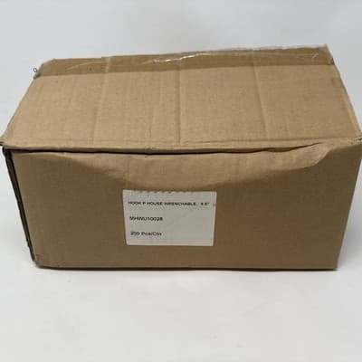 Case of 200 Wrenchable P House Hook for Cable , 6-1/2", Galvanized Steel - Thumbnail 2