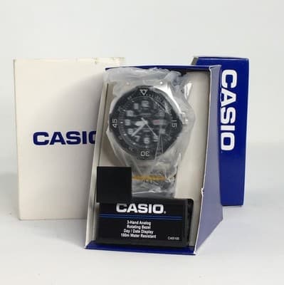 Casio MRW200HD-1BV, Analog Watch, Bracelet Band, Day/Date, 100 Meter WR - Thumbnail 4
