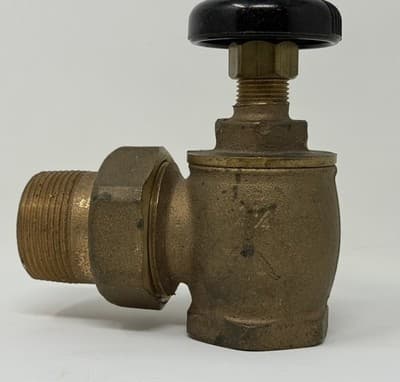 Hammond 1-1/4" STEAM ANGLE RADIATOR VALVE - Thumbnail 3
