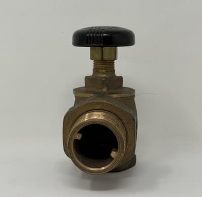 Hammond 1-1/4" STEAM ANGLE RADIATOR VALVE - Thumbnail 5
