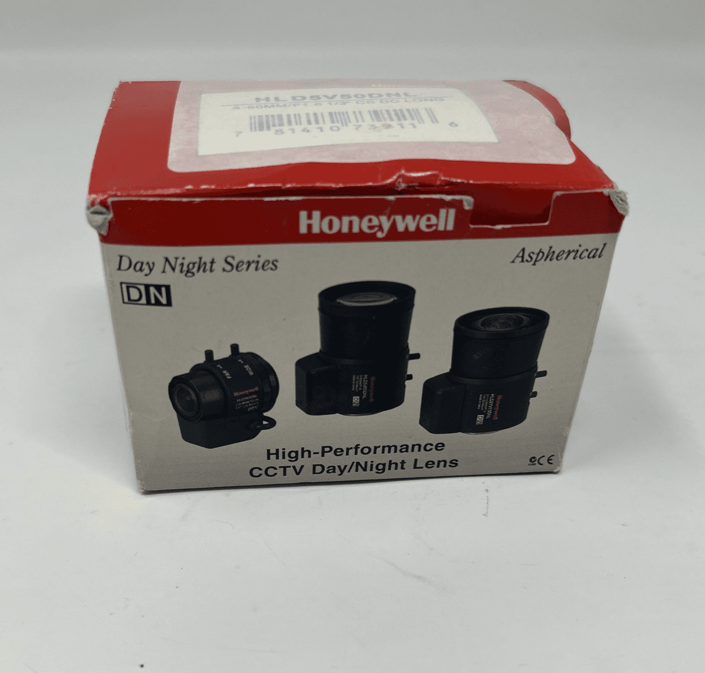 Honeywell Video Systems Lens 1/3 5-50MM F1.6 DCAI IR HLD5V50DNL CCTV Day Night - Image 1
