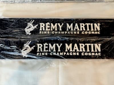 LOT of 6 New Bar Rubber Rail Mat Barware Remy Martin/ Stoli 24" X 3" - Thumbnail 2