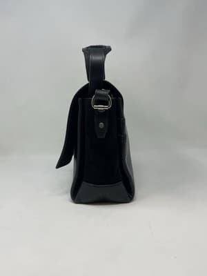 Proenza Schouler Black Leather Elliot Mini Shoulder Bag Crossbody - Thumbnail 2