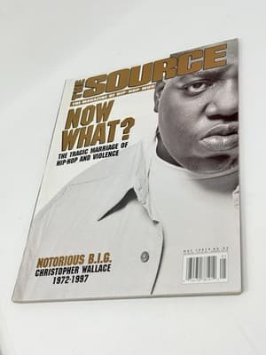 The Source Magazine May 1997 - Notorious B.I.G. RIP Biggie Memorial - Thumbnail 5