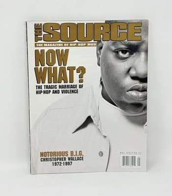 The Source Magazine May 1997 - Notorious B.I.G. RIP Biggie Memorial - Image 1