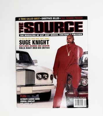 THE SOURCE Magazine Suge Knight September 1996 No. 84 - Image 1