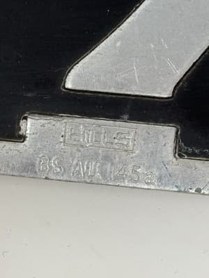 Vintage Hills UK Number Plate Mercedes Benz License - Thumbnail 3