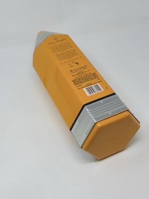 Veuve Clicquot Champagne Orange Pencil Promotional Metal Tin 5M. EMPTY - Thumbnail 3