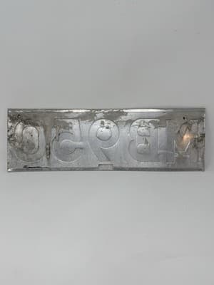 Vintage Hills UK Number Plate Mercedes Benz License - Thumbnail 2