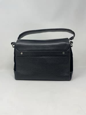 Proenza Schouler Black Leather Elliot Mini Shoulder Bag Crossbody - Thumbnail 3