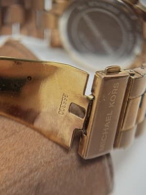 Michael Kors MK8096 Rose Gold Stainless Steel Analog Dial Men Watch EY303 - Thumbnail 4