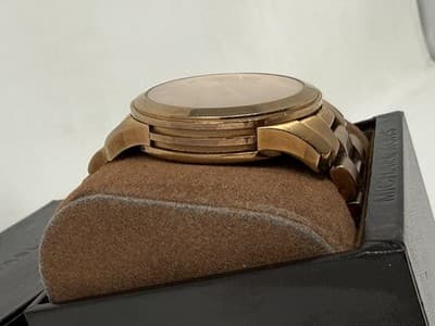 Michael Kors MK8096 Rose Gold Stainless Steel Analog Dial Men Watch EY303 - Thumbnail 2