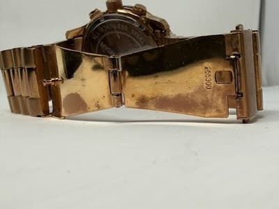 Michael Kors MK8096 Rose Gold Stainless Steel Analog Dial Men Watch EY303 - Thumbnail 3