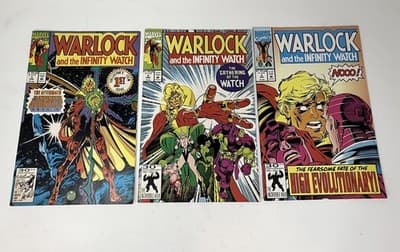 Raw Comic Warlock Issues 1 - 6 Marvel Variant Lot - Thumbnail 2