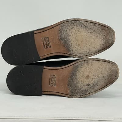 Johnston & Murphy Mens 22-02981 Black Leather Cap Toe Oxford Shoes Size 11D - Thumbnail 5