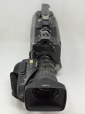 Panasonic AG-DVC200P Video Camera Camcorder With Canon Bctv Zoom Lens - Thumbnail 7