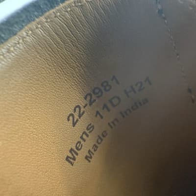 Johnston & Murphy Mens 22-02981 Black Leather Cap Toe Oxford Shoes Size 11D - Thumbnail 7