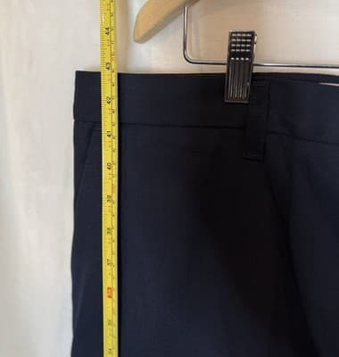 Lot Of 4 Cintas Comfort Flex 945-20 Men Size 42 Work Pants Navy - Thumbnail 2