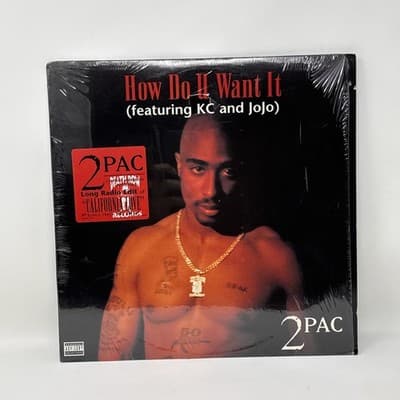 2Pac – How Do U Want It (1996) Death Row Records Vinyl Record 12” - Image 1