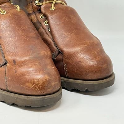 LEHIGH POWER CUSHION META-TARSAL STEEL TOE WORK BOOTS SIZE 8.5 ELECTRICAL - Thumbnail 9