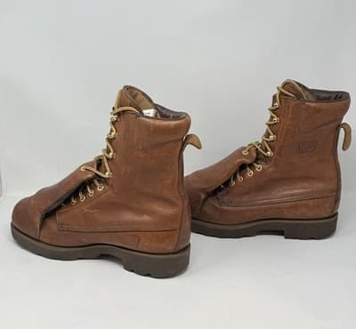 LEHIGH POWER CUSHION META-TARSAL STEEL TOE WORK BOOTS SIZE 8.5 ELECTRICAL - Thumbnail 5