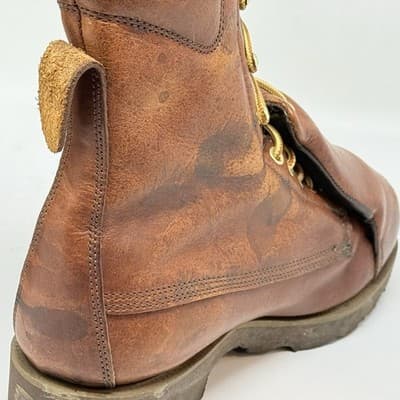 LEHIGH POWER CUSHION META-TARSAL STEEL TOE WORK BOOTS SIZE 8.5 ELECTRICAL - Thumbnail 8