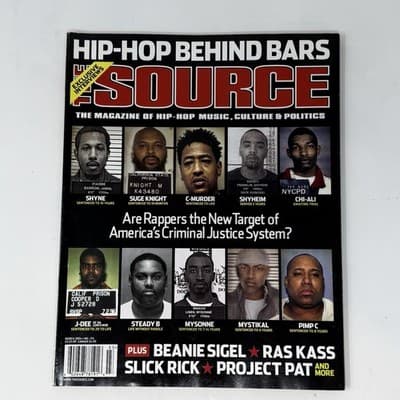The Source Magazine No. 174 March 2004 Rap Behind Bars Cover Exclusive - Image 1