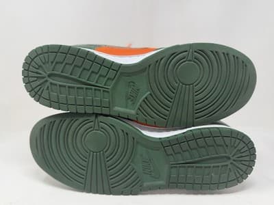 Nike Dunk Low Miami Hurricanes DD1391-300 Size 11 - Thumbnail 8