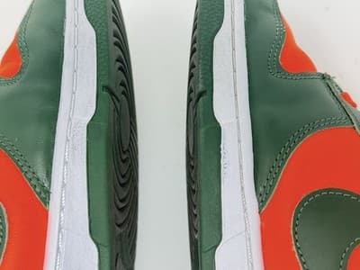 Nike Dunk Low Miami Hurricanes DD1391-300 Size 11 - Thumbnail 11