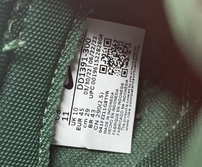 Nike Dunk Low Miami Hurricanes DD1391-300 Size 11 - Thumbnail 7