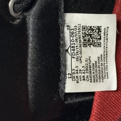 NIKE AIR JORDAN 1 RETRO HIGH OG SATIN BRED W 12 M 10.5 FD4810-061 - Thumbnail 7