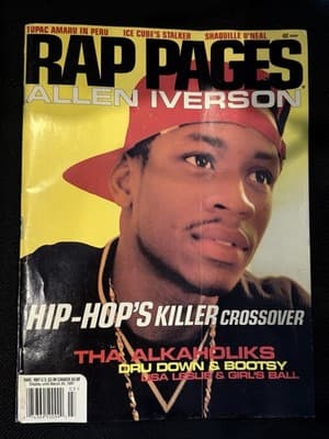 Rap Pages Magazine - March 1997 Allen Iverson Cover - Alkaholiks - Image 1