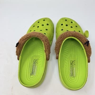 DreamWorks Crocs Classic Clog “Shrek Green Lime” Men’s Size 11 - Thumbnail 2