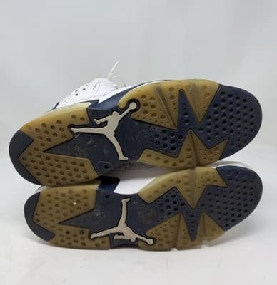 Nike Air Jordan 6 Retro Men Size 11 CT8529-141 Midnight Navy Basketball Shoes - Thumbnail 6