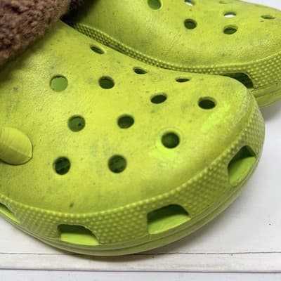 DreamWorks Crocs Classic Clog “Shrek Green Lime” Men’s Size 11 - Thumbnail 4