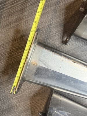 Blodgett 8598 - 8588 Legs & Casters 16002 Convection Oven fits zephaire - Thumbnail 4