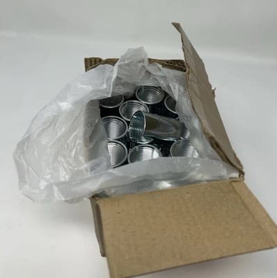 Southwire 53RC-100 1" Rigid Threaded Coupling Galvanized Steel Zinc Plated Qty25 - Thumbnail 2