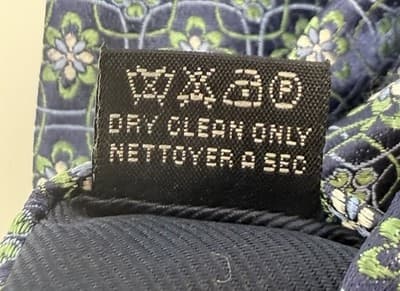 Canali Tie 100% Silk Made in Italy Medallion Floral Blue Purple 59” - Thumbnail 3