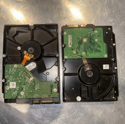 Lot Of 2 Western Digital & Seagate 250GB Internal 7200RPM 3.5" WD2500AAKX - Thumbnail 2