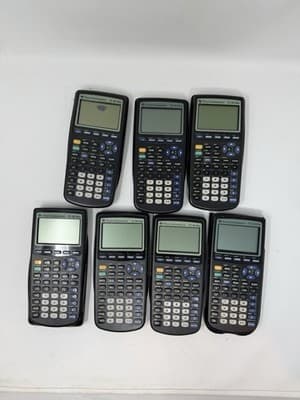 Texas Instruments TI-83 Plus Parts - Repair Lot of 7 - Image 1