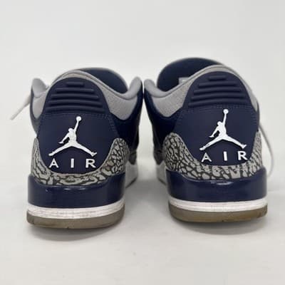 Air Jordan 3 Retro Men's Size 10 Midnight Navy CT8532-401 - Thumbnail 2