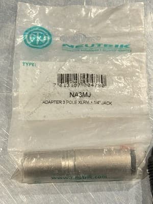 Lot of 8 Neutrik Audio Connector Adapters - Thumbnail 5
