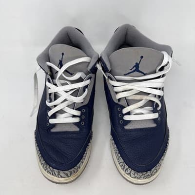 Air Jordan 3 Retro Men's Size 10 Midnight Navy CT8532-401 - Thumbnail 3
