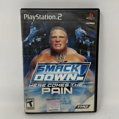 WWE SmackDown! Here Comes the Pain (PlayStation PS2) , Black Label - Image 1
